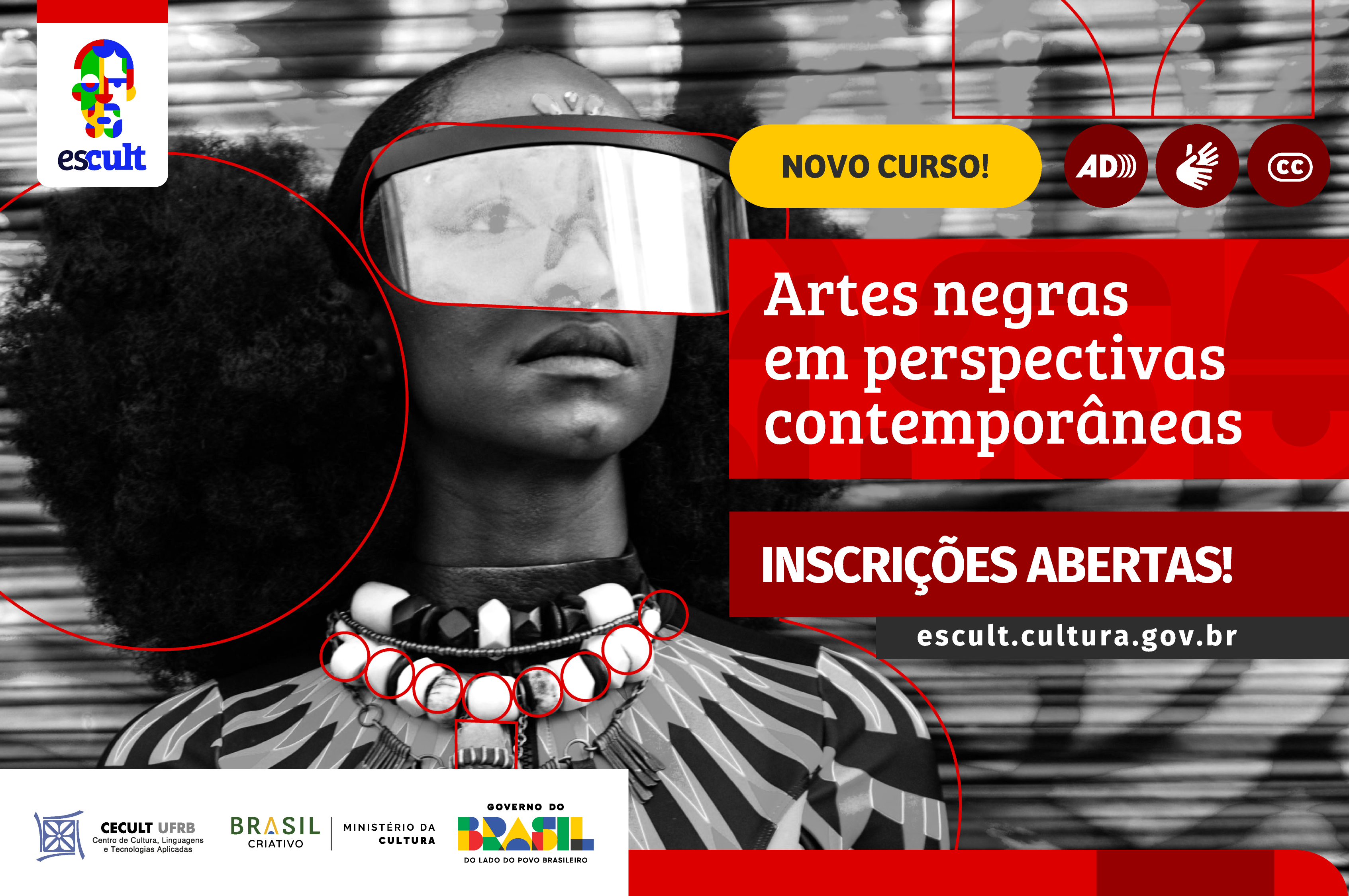 Artes Negras em Perspectivas Contemporâneas são tema de curso gratuito