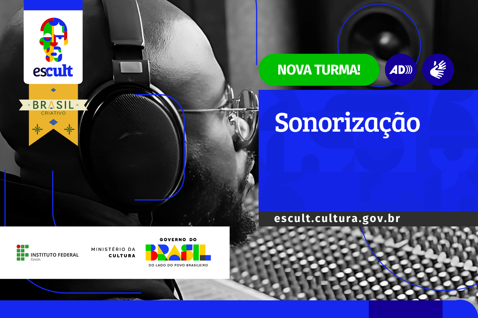 Lançamento da segunda turma do Curso Livre de Sonorização